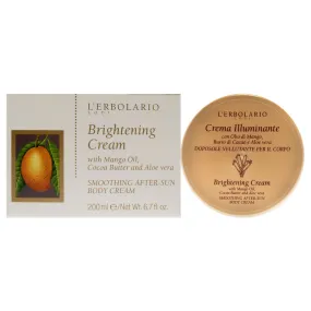 Brightening Body Cream by LErbolario for Women - 6.7 oz Body Cream