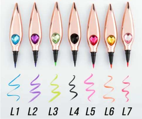 COLOR VIBE Ultra-Precise Felt Tip Liquid Eyeliner - MQO 25 pcs