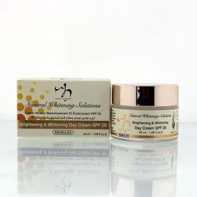 Hemani Natural Whitening Solutions Brightening And Whitening Day Cream Spf 20