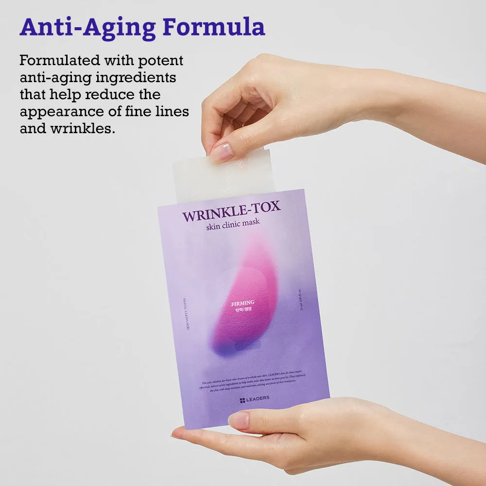 Leaders Wrinkle-Tox Skin Clinic Mask