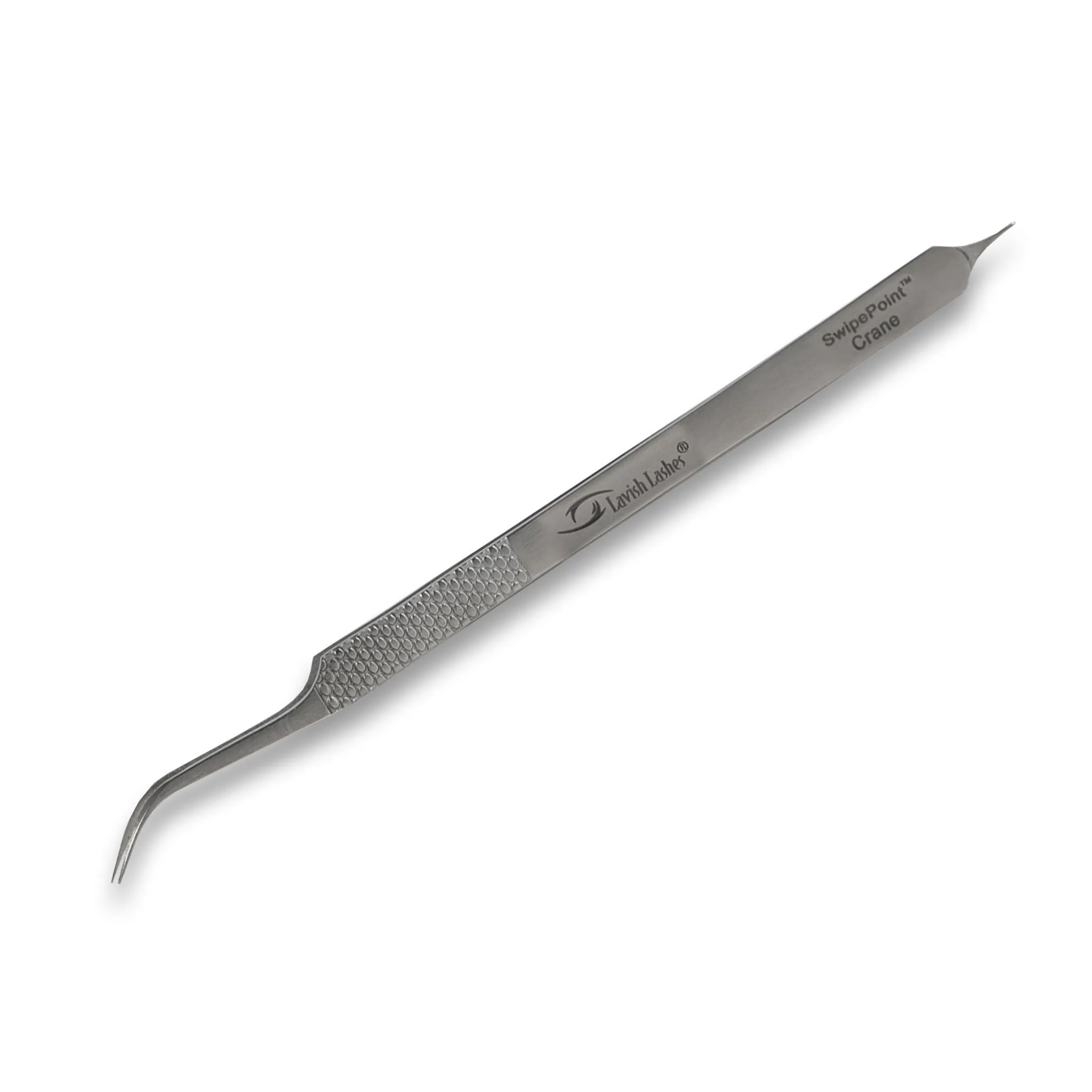 Precision Grip SwipePoint™ Tweezers - 12 cm Professional Quality for Eyebrow Shaping and Fine Tweezing