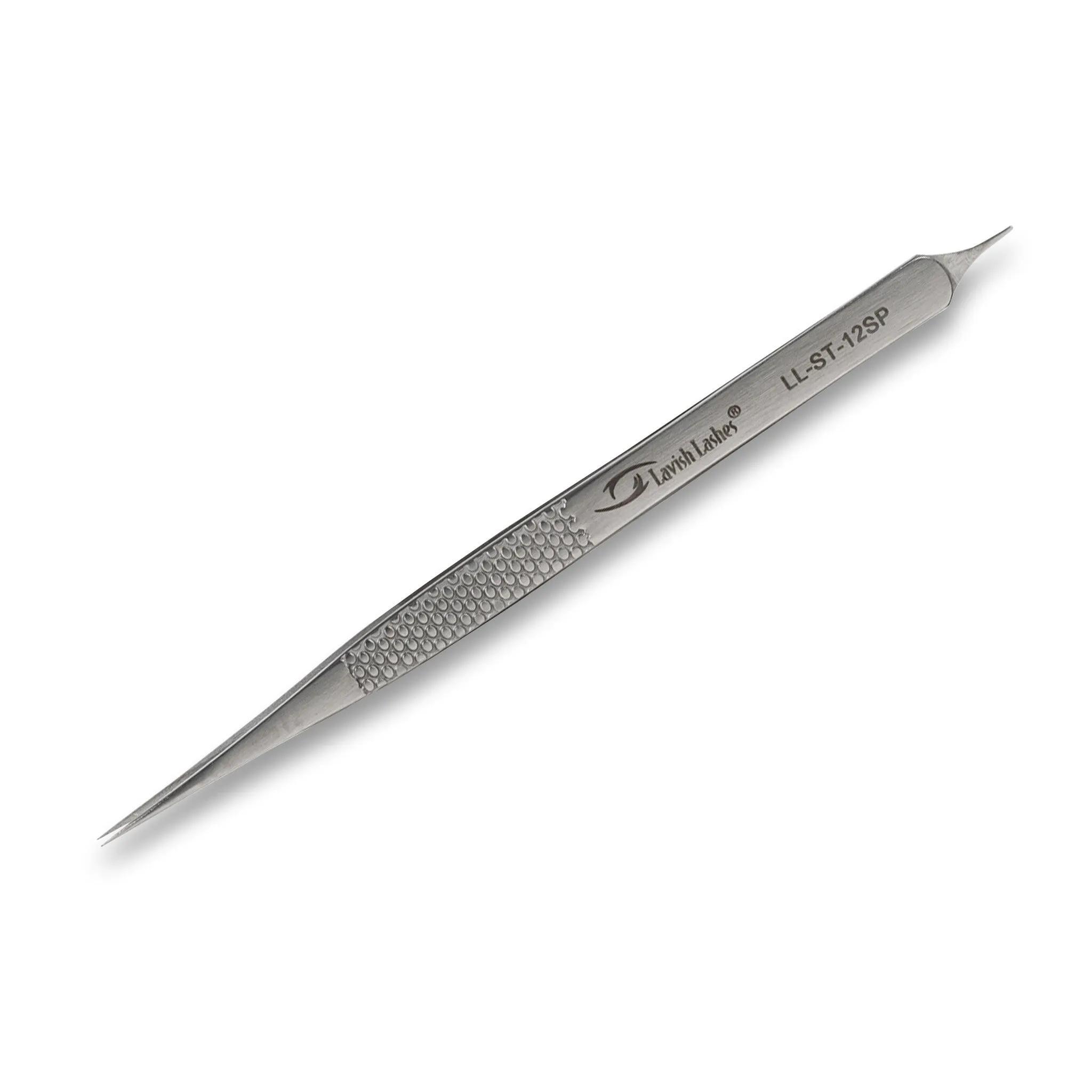 Precision Grip SwipePoint™ Tweezers - 12 cm Professional Quality for Eyebrow Shaping and Fine Tweezing