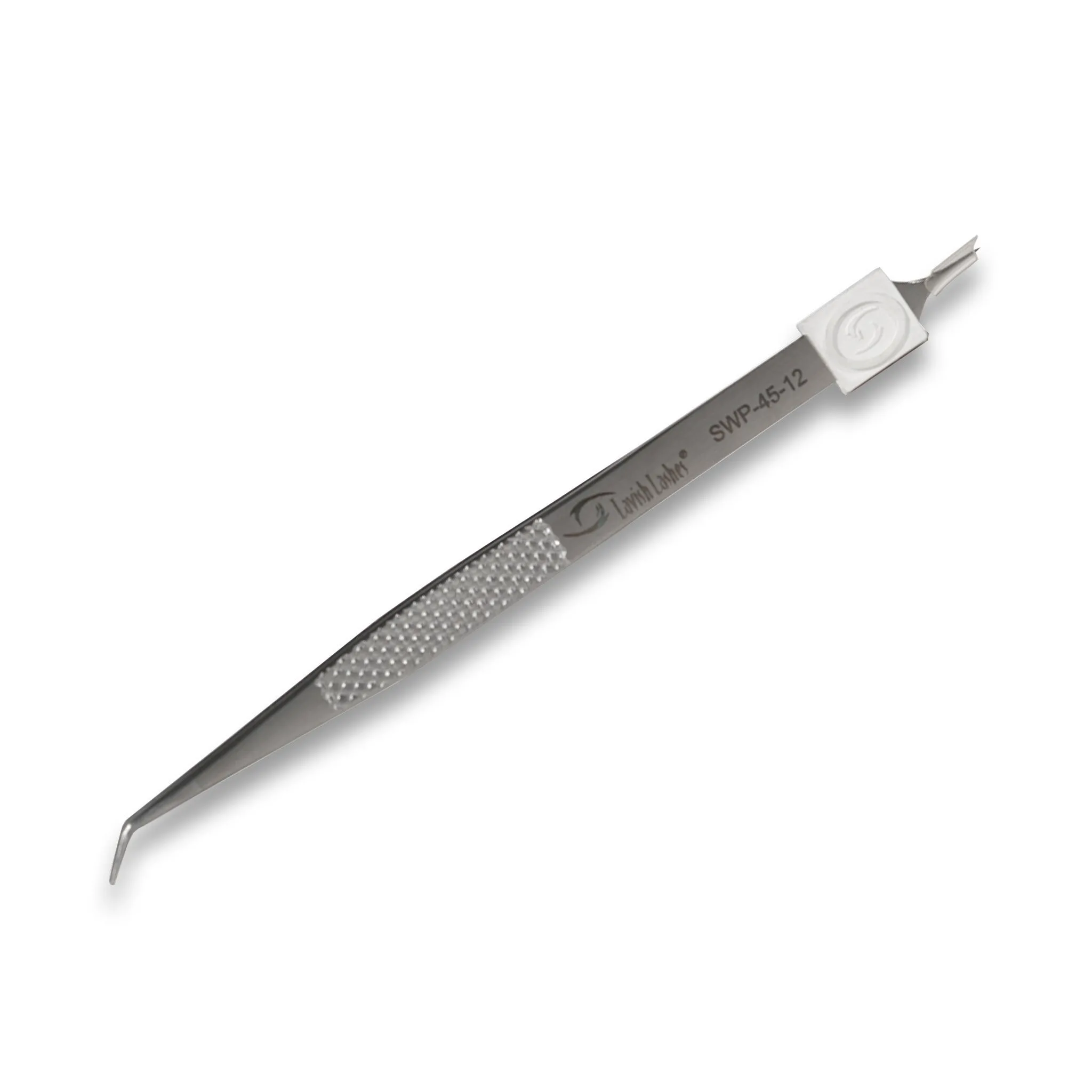 Precision Grip SwipePoint™ Tweezers - 12 cm Professional Quality for Eyebrow Shaping and Fine Tweezing