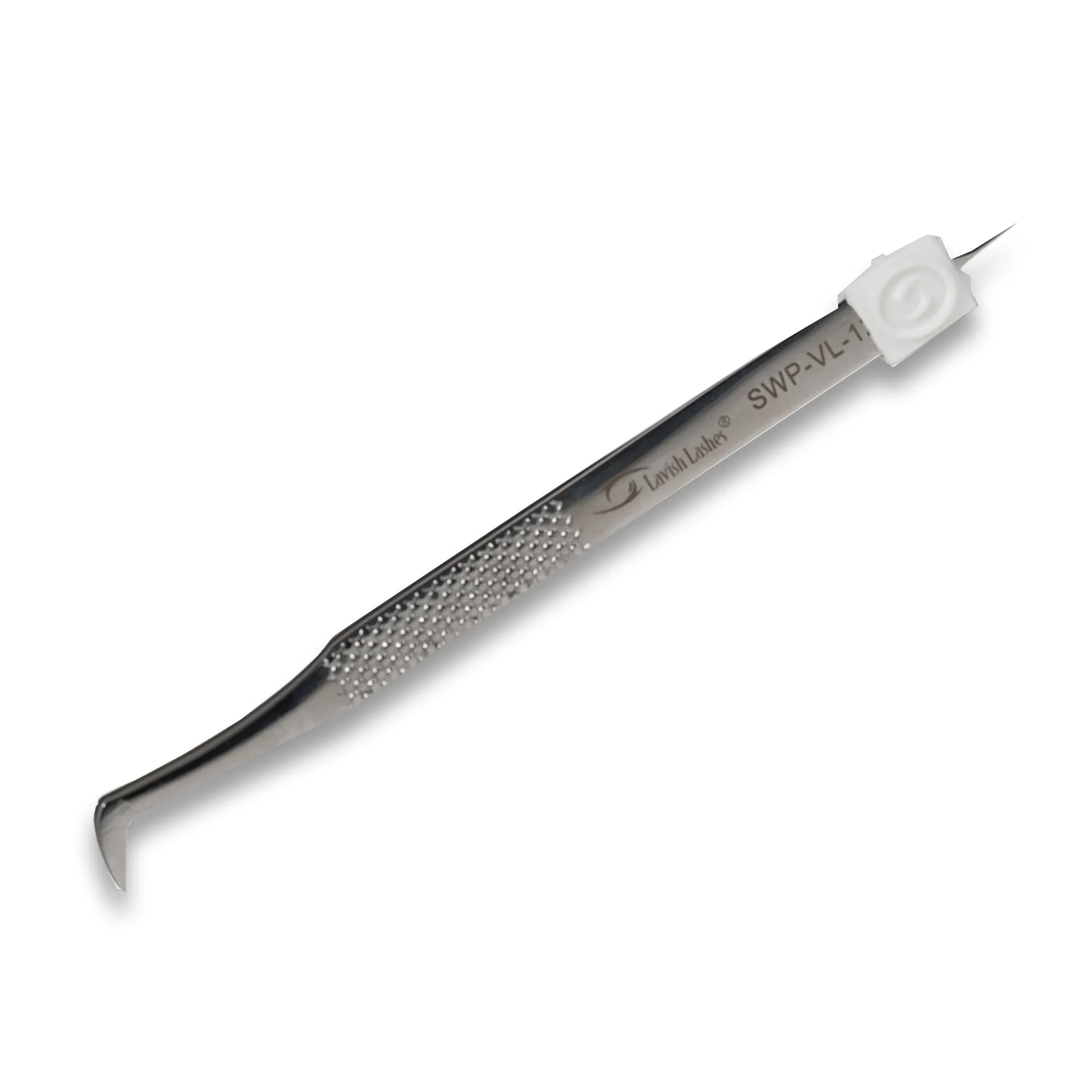 Precision Grip SwipePoint™ Tweezers - 12 cm Professional Quality for Eyebrow Shaping and Fine Tweezing